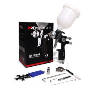 Ani F1/N-Super/S HVLP Spray Gun - Stainless Steel, Nozzle Light Weight 1.5mm